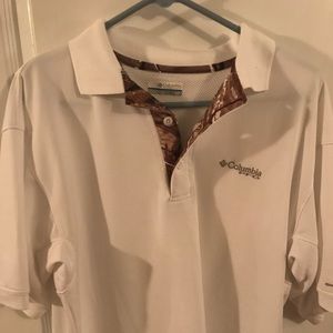 Mens Columbia polo
